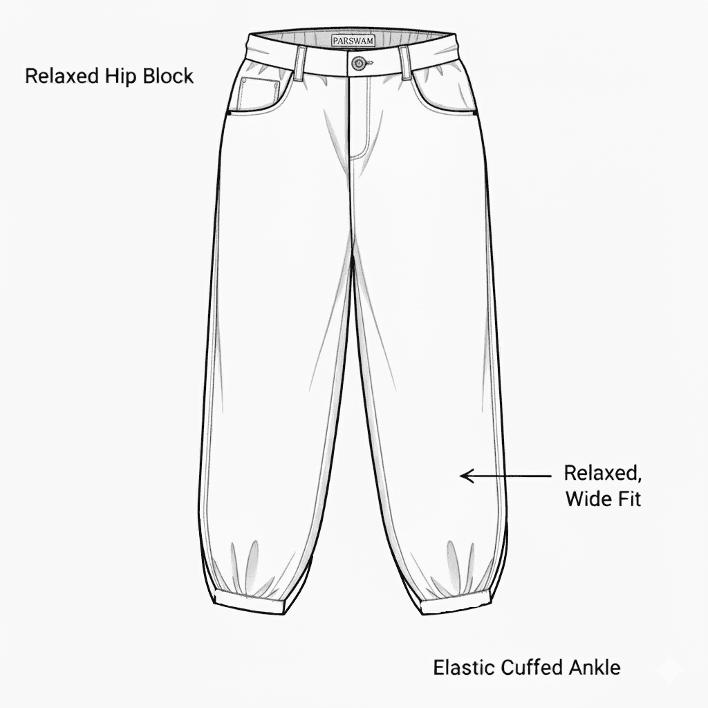 Moon fit illustration