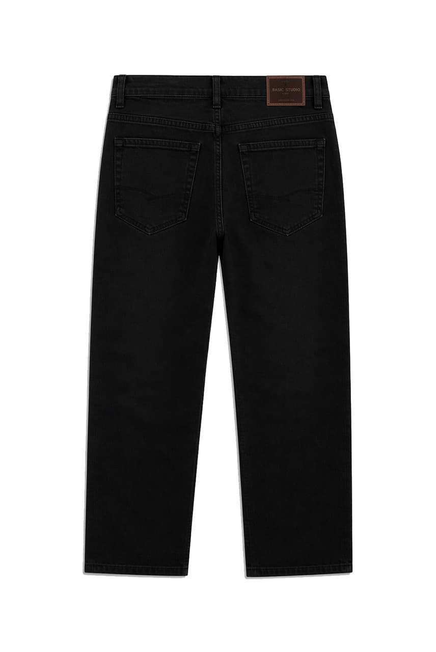 Men’s Regular Fit Shades Jeans – Black Shades